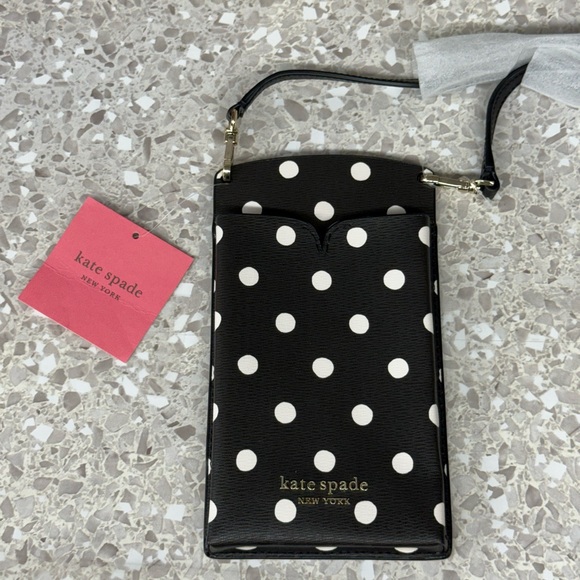 kate spade Handbags - Kate Spade Black Multi Sunshine Dot Crossbody